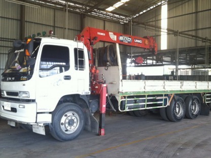 ให้เช่ารถเฮี๊ยบ รถบรรทุกบ่อวิน